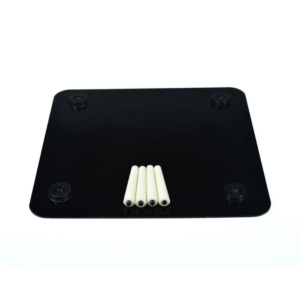  30x30cm Produktbord fr produktfoto svart & vit