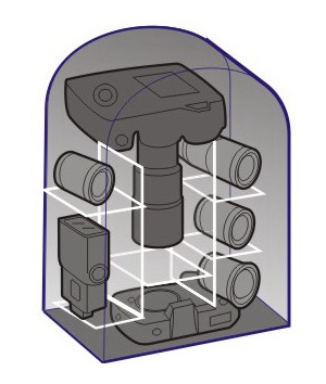 Fancier kameraryggsäck Delta - 38 Liter