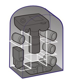  Fancier kameraryggsck Delta - 38 Liter