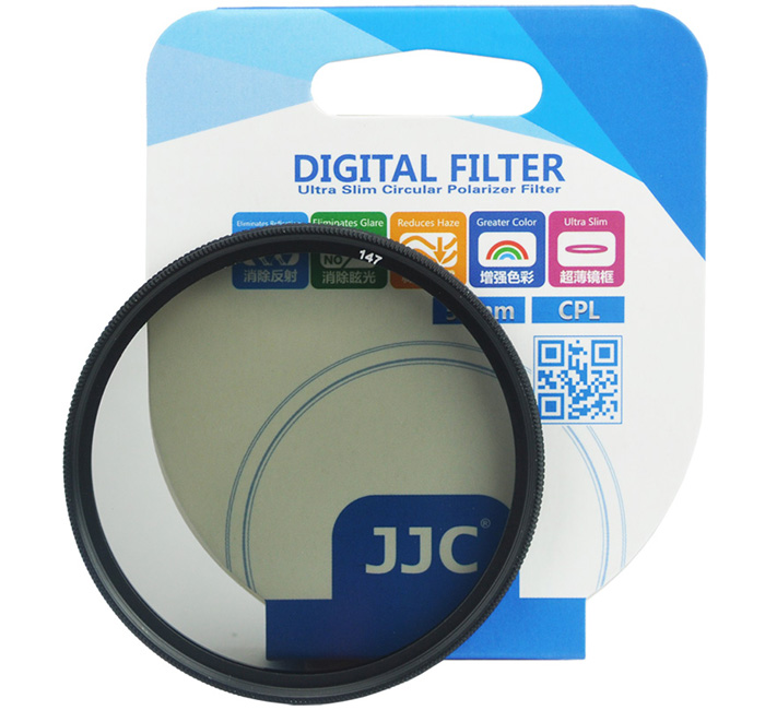  JJC Cirkulrt Polarisationsfilter CPL optiskt glas AGC