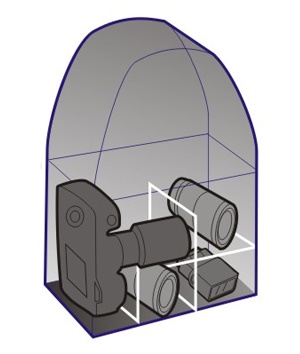  Fancier kameraryggsck Kong II - 35 Liter