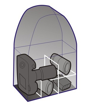 Fancier kameraryggsäck Kong - 39 Liter
