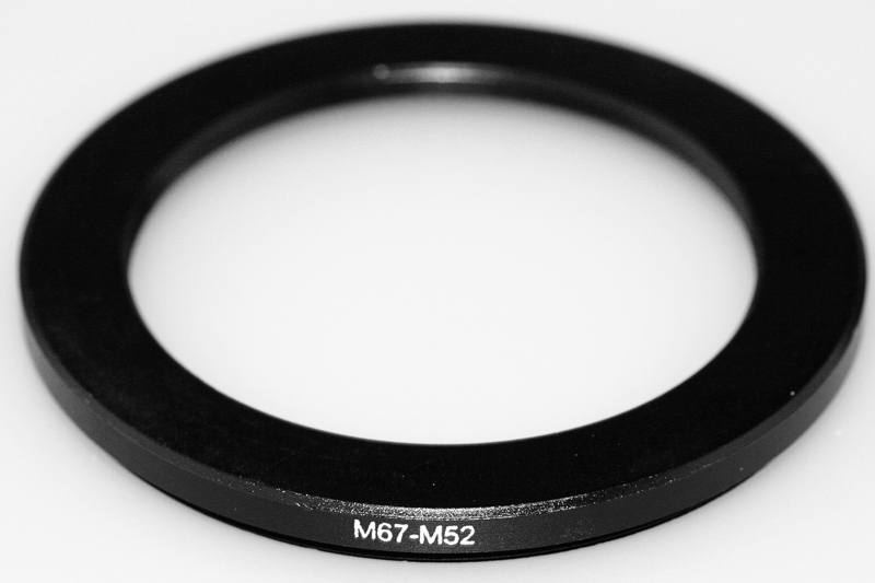 Step Down Ring 67-52mm