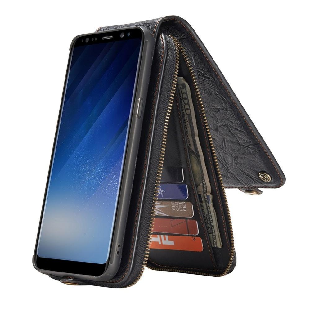  CaseMe Plnboksfodral, plnbok & magnetskal fr Galaxy S8 Plus (G955) (3i1)