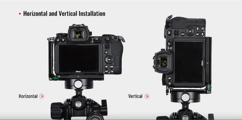 Sunwayfoto L-Bracket för Nikon Z6II & Z7II