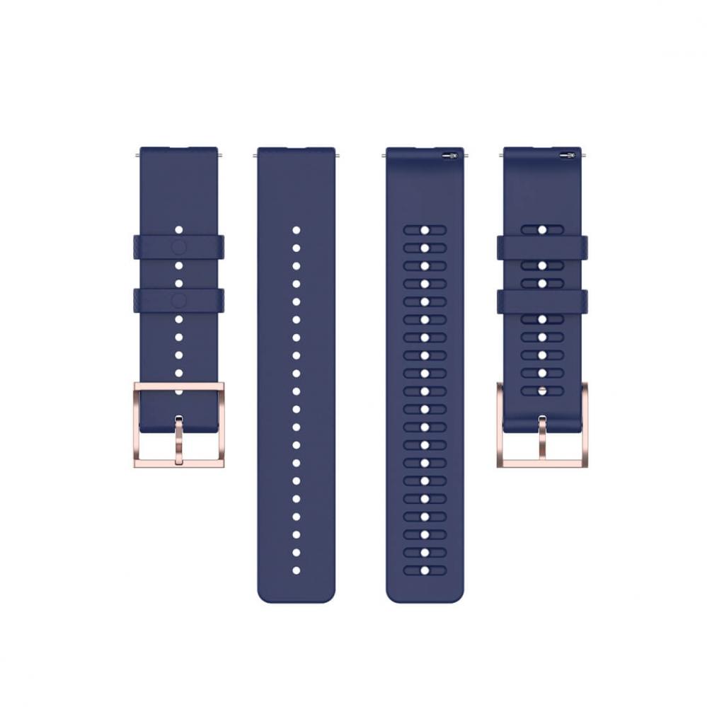Silikonarmband Blå för Smartwatch 20mm Universal modell