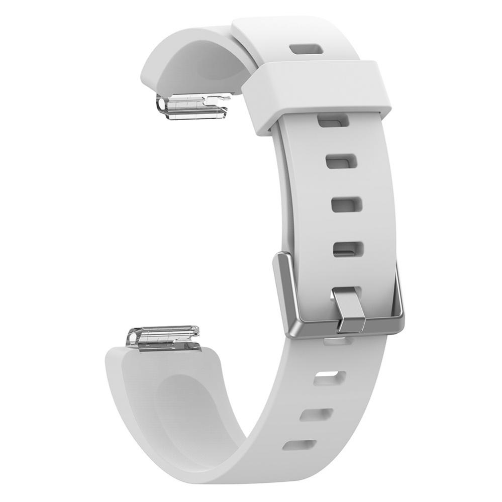  Silikonarmband fr Fitbit Inspire/Inspire HR Vit 140-200mm