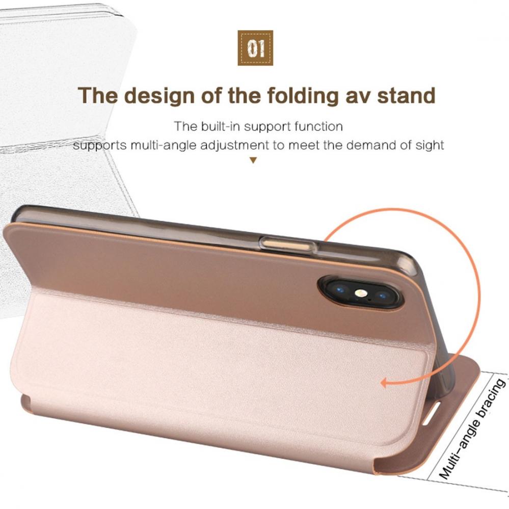 MOFI Flipfodral för iPhone X - Femkantigt sjärnmönster