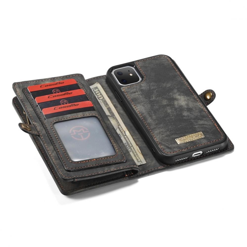 Plånboksfodral med magnetskal för iPhone 11 - CaseMe
