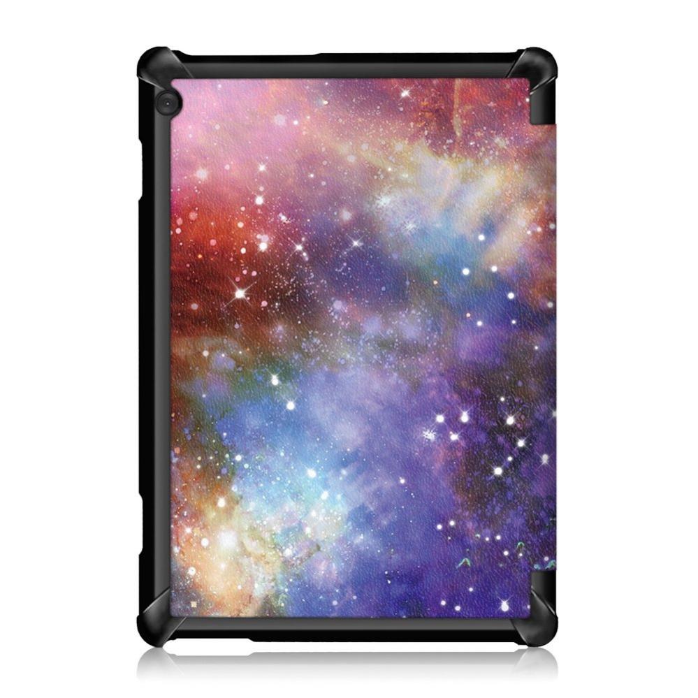 Fodral för Lenovo Tab M10 - Rymdmönster