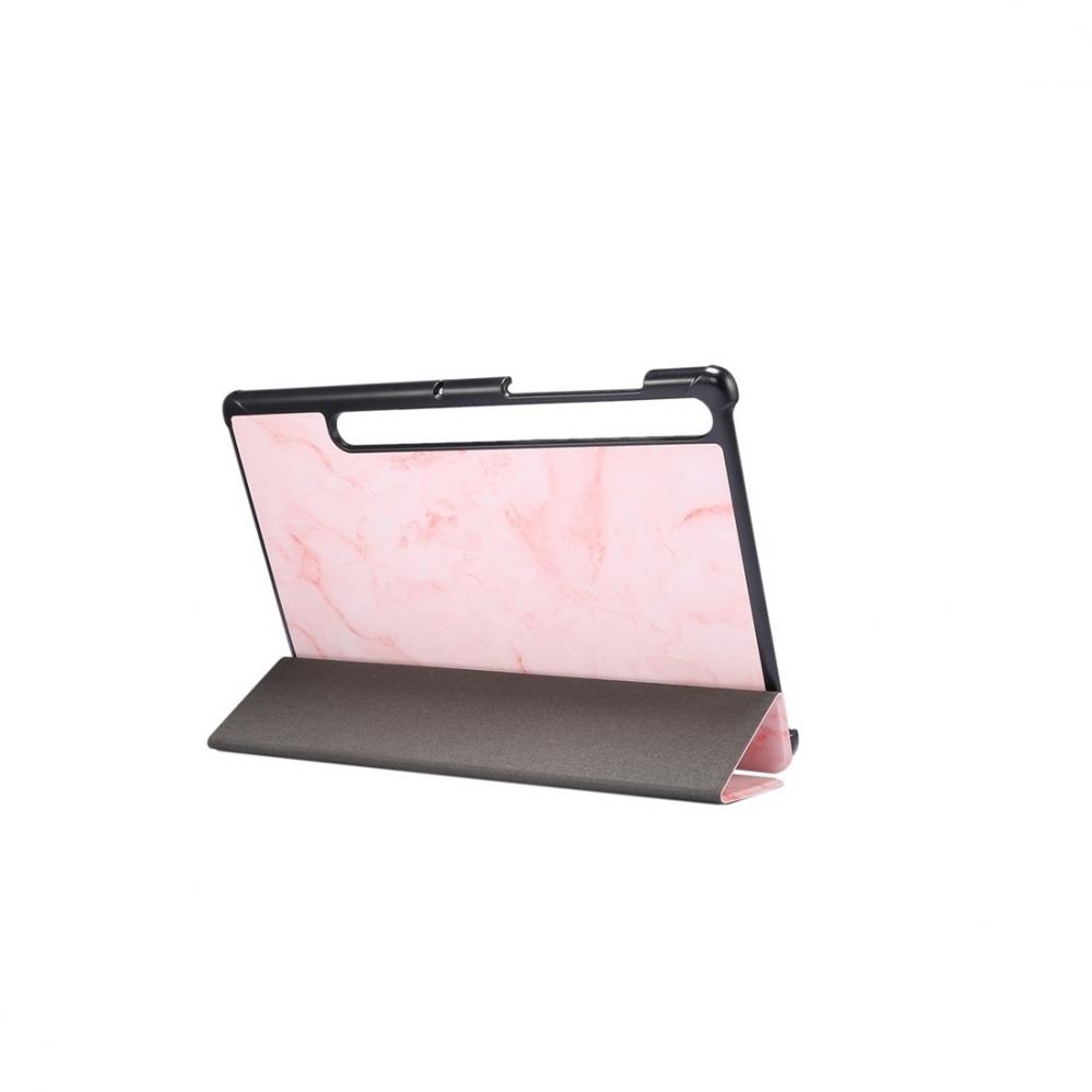  Fodral fr Galaxy Tab S6 T860 med rosa marmormnster