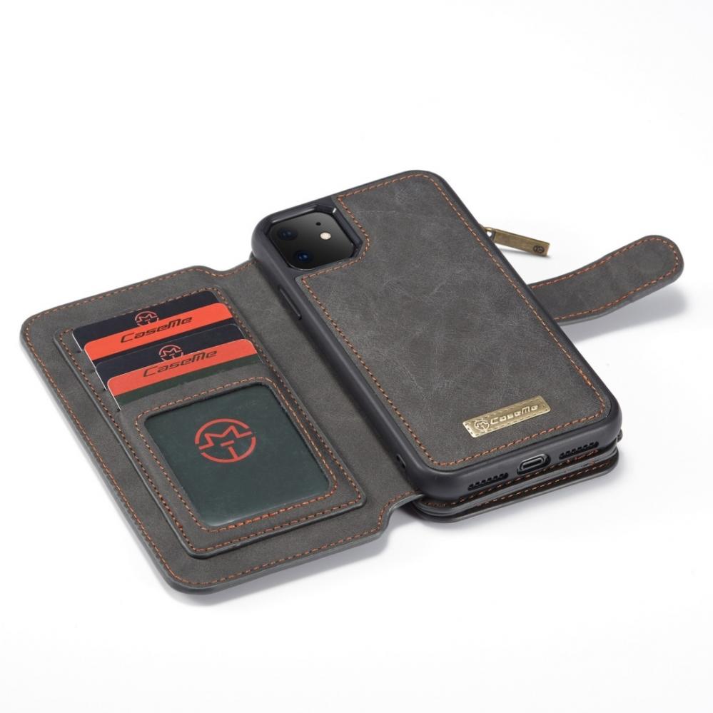  Plånboksfodral med magnetskal för iPhone 11 - CaseMe