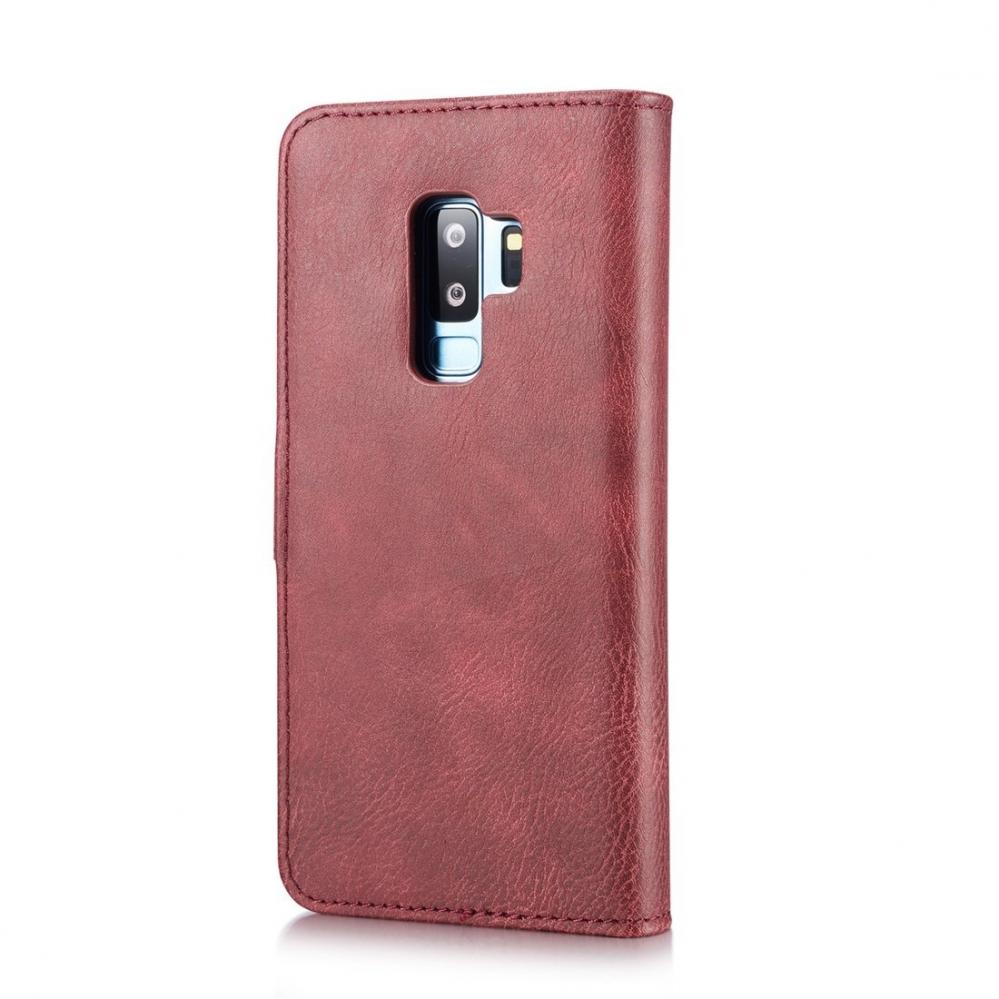 Plånboksfodral med magnetskal för Galaxy S9 Plus - DG.MING