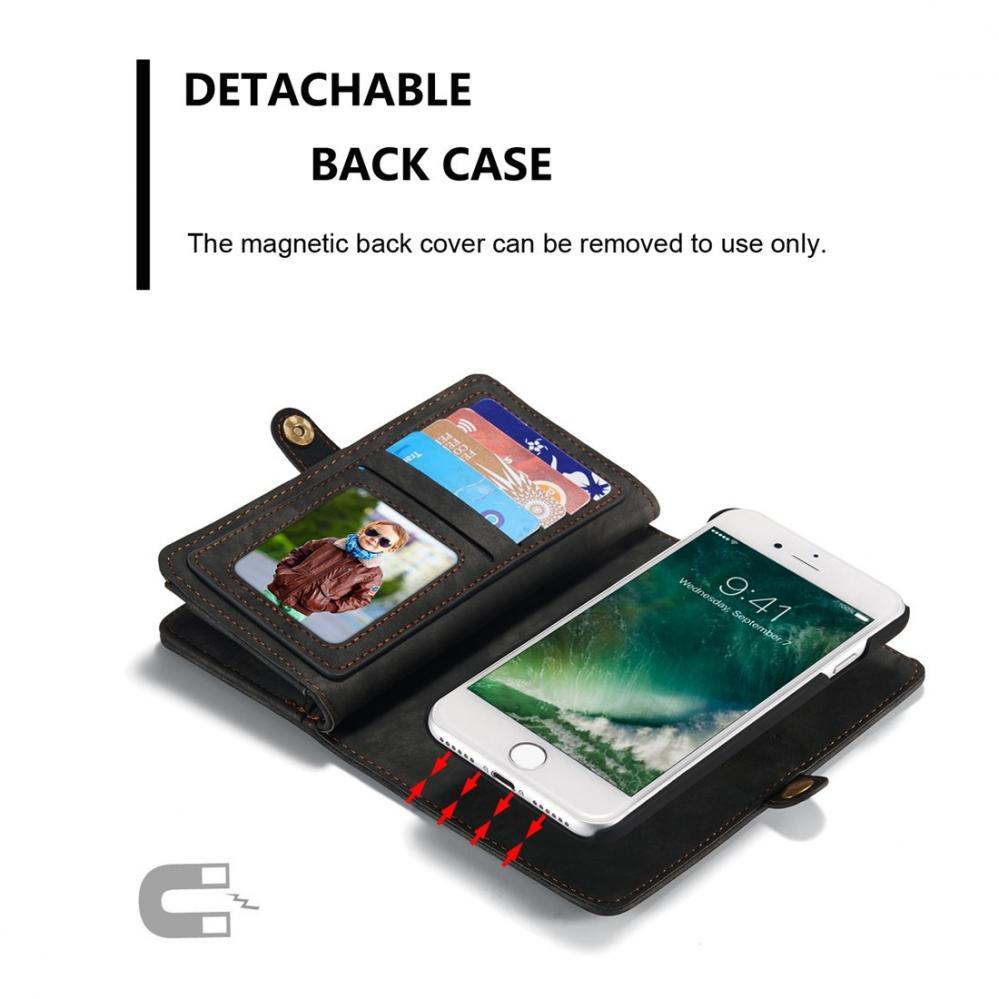 Plånboksfodral med magnetskal för iPhone 8 & 7 - CaseMe