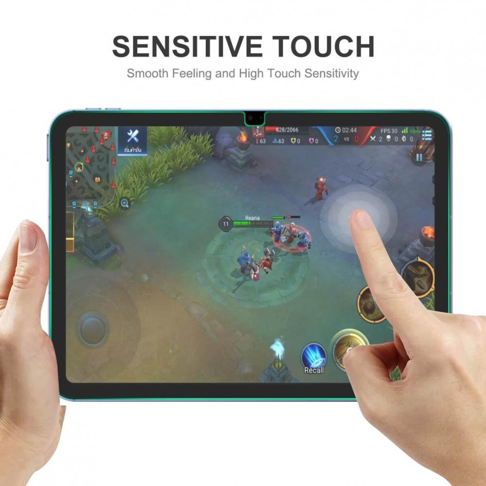  Skrmskydd fr iPad 10.9-tum 10th Gen av hrdat glas