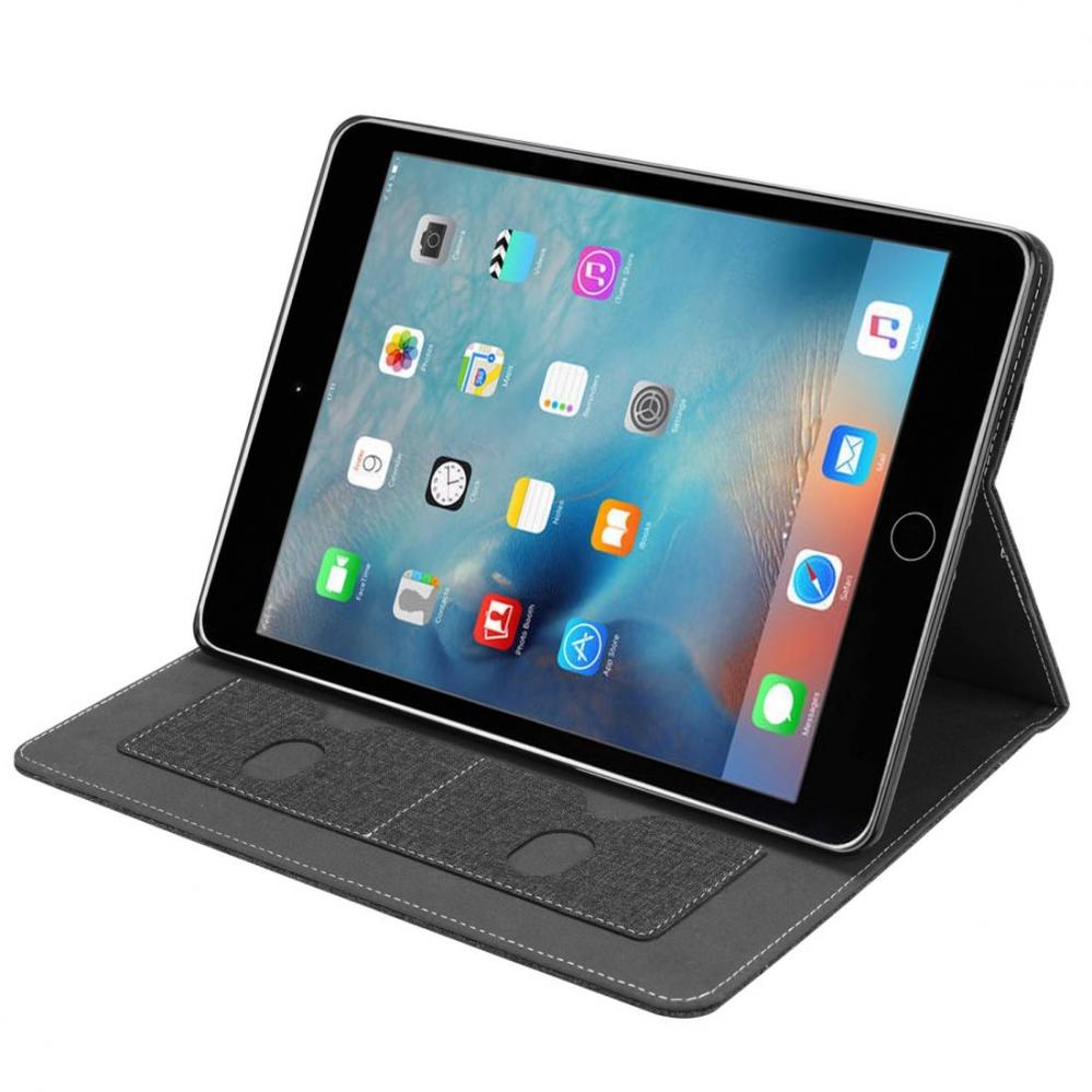 Fodral för iPad 9.7 - Med pennfack svart