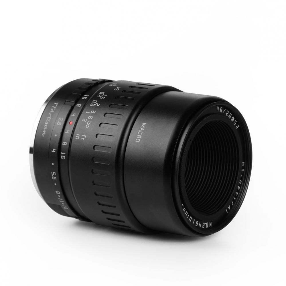  TTartisan 40mm f/2.8 Makroobjektiv APS-C för Canon EOS R