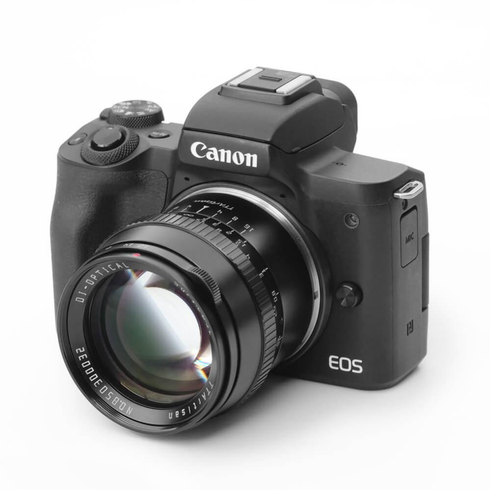  TTArtisan 50mm f/1.2 Objektiv APS-C fr Canon EOS M