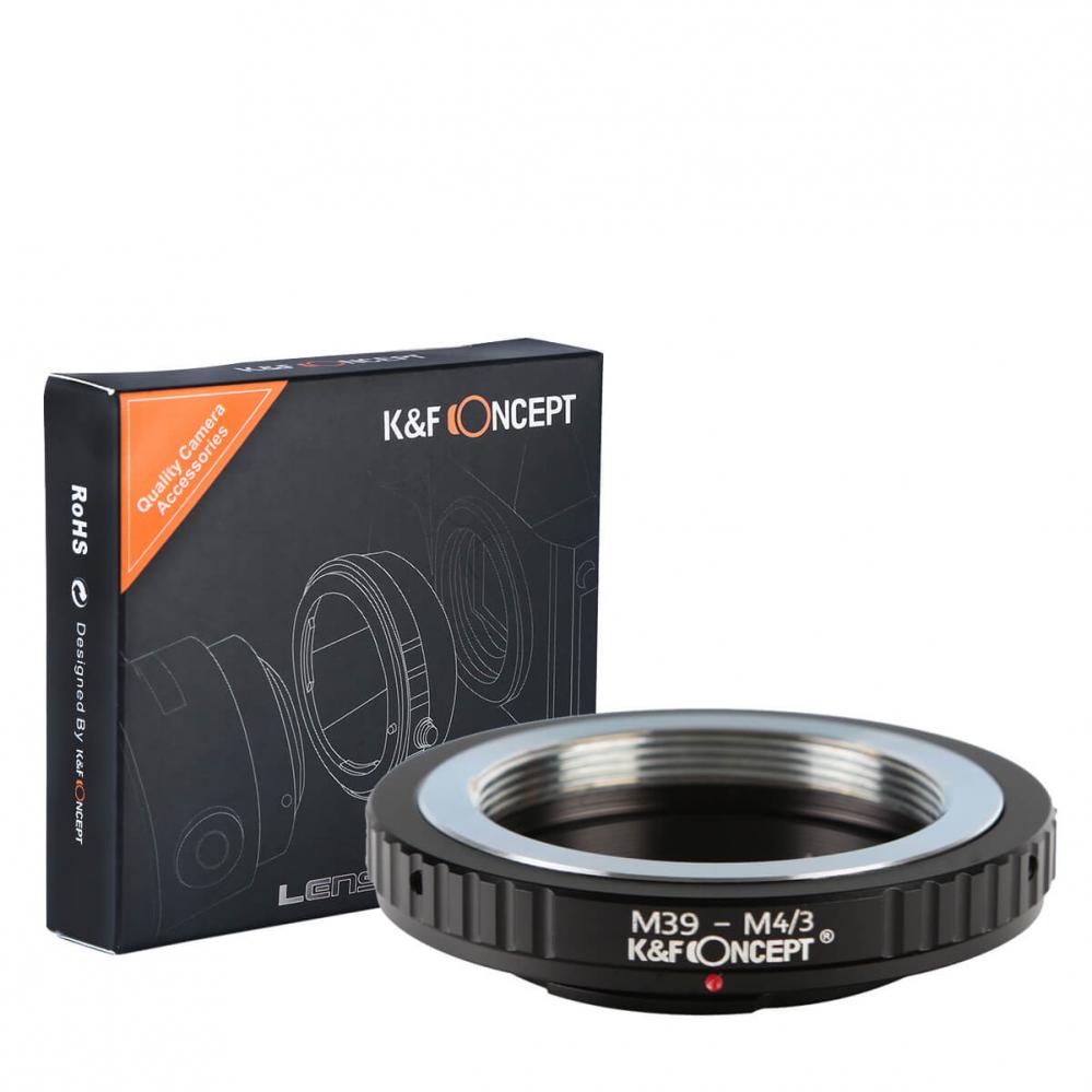K&F Concept Objektivadapter till M39 objektiv för Micro 4/3 kamerahus