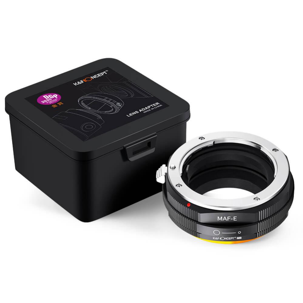 K&F Objektivadapter v2 till Minolta AF objektiv för Sony E kamerahus