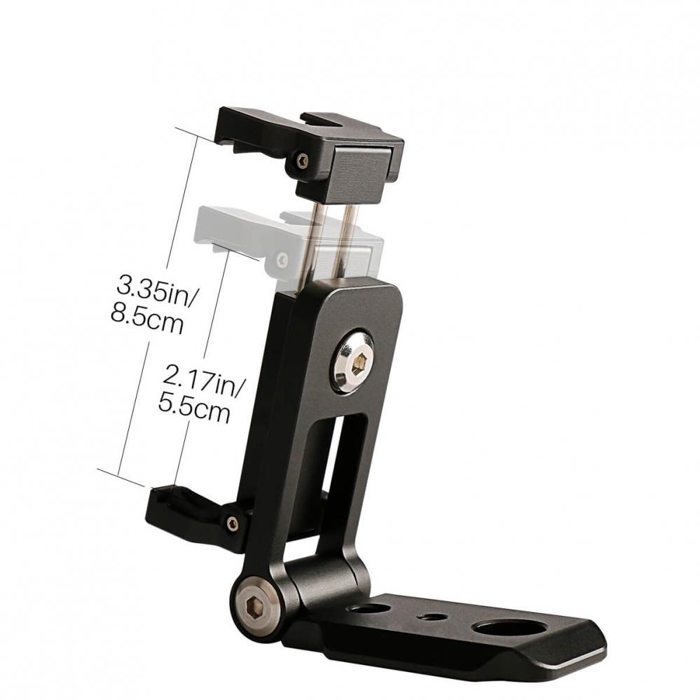 Ulanzi Mobilhållare/mobilställ för kamerastativ med Arca Swiss design