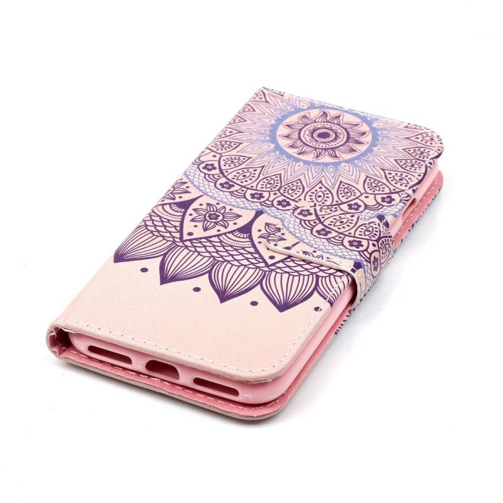 Plånboksfodral för iPhone 7/8 - Mandalablomma