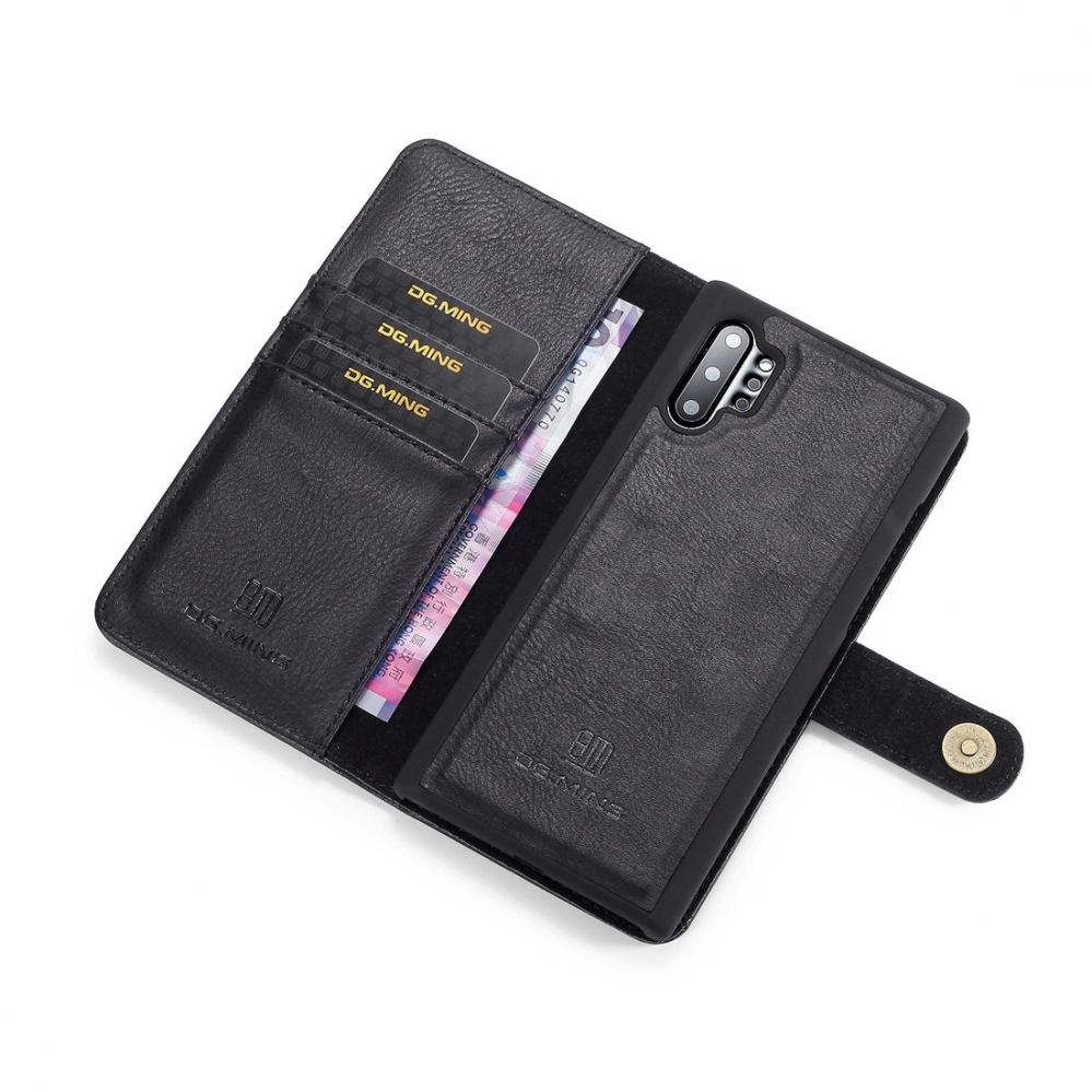  Plånboksfodral med magnetskal för Galaxy Note 10 Plus - DG.MING