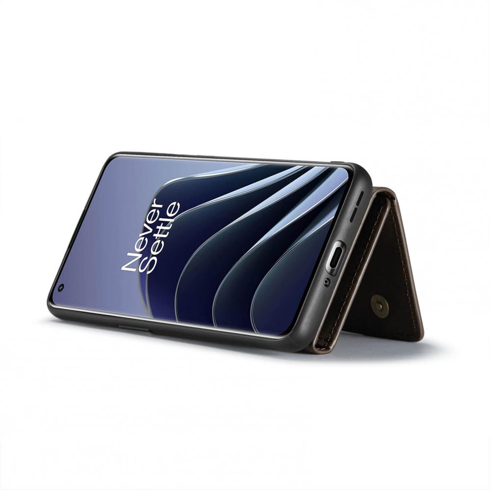  DG.MING 2 i 1 Vikbar plnbok & magnetiskt skal fr OnePlus 10 Pro