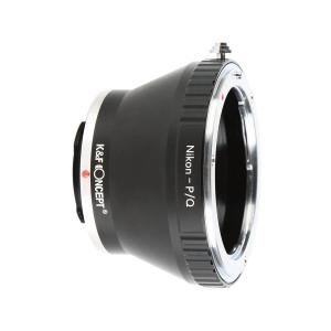  K&F Concept Objektivadapter till Nikon F objektiv för Pentax Q kamerahus