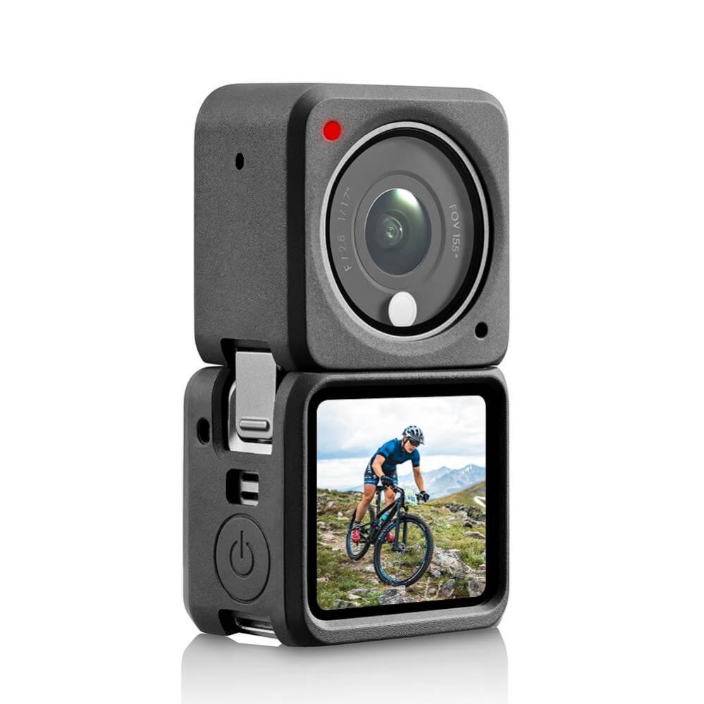 Puluz Silikonskyddsfodral delad modell för DJI Osmo Action 2