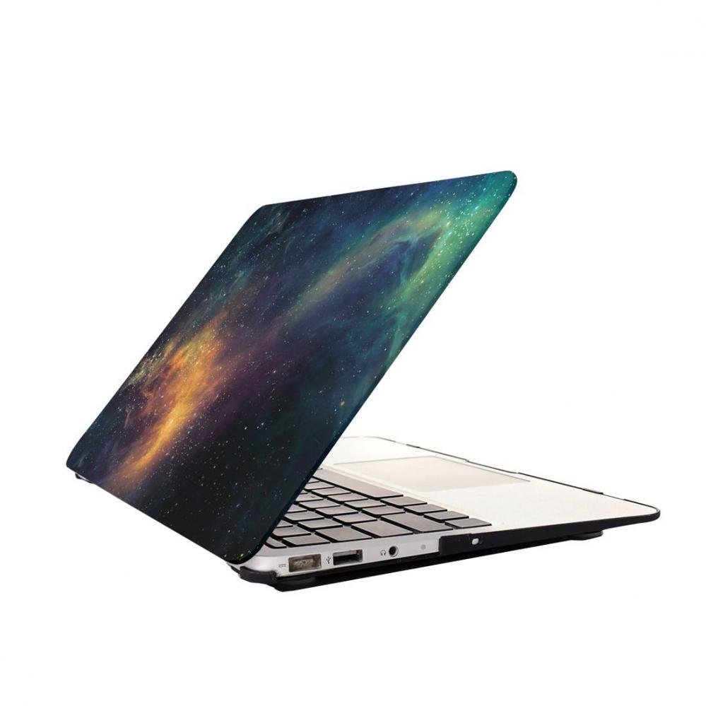  Skal fr fr Macbook Air 13.3-tum Grn & Bl (A1369/A1466) Rymdmnster