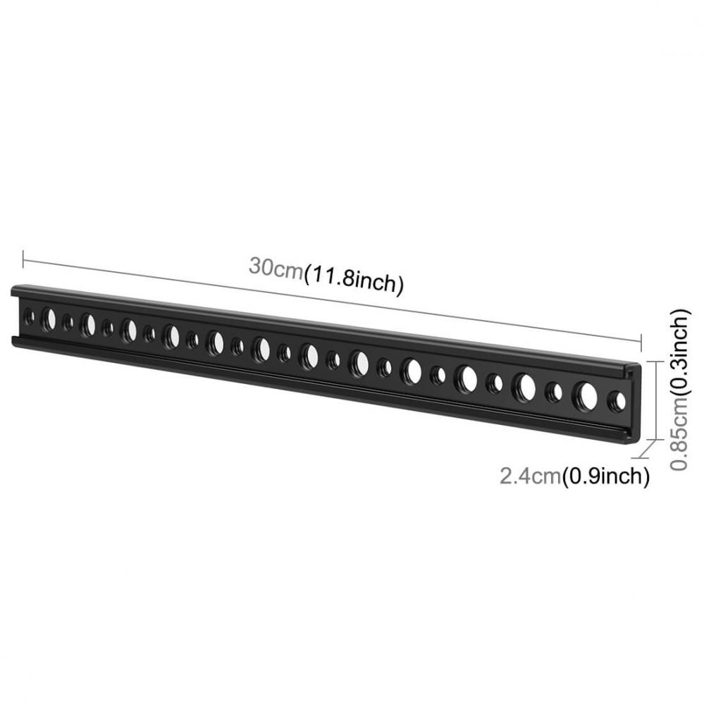 Puluz Skena för kameratillbehör med 1/4-tum & 3/8-tum hongängor