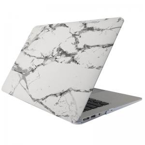  Skal för för Macbook 12-tum - Marmor vit & grå