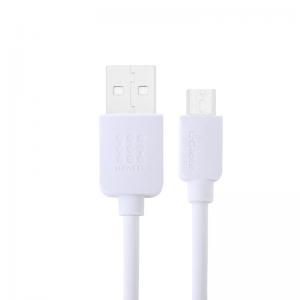 USB-kabel till Micro USB Vit - Haweel