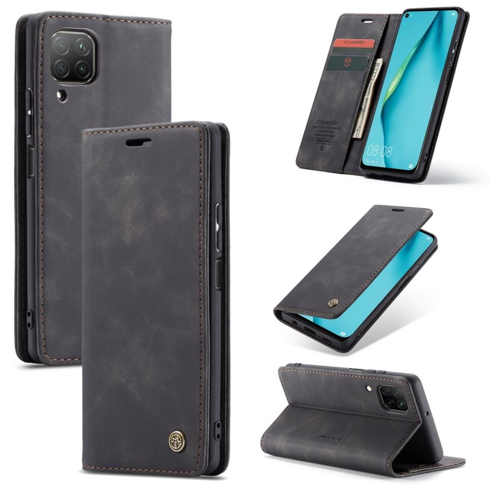  CaseMe Plnboksfodral fr Huawei P40 Lite Svart