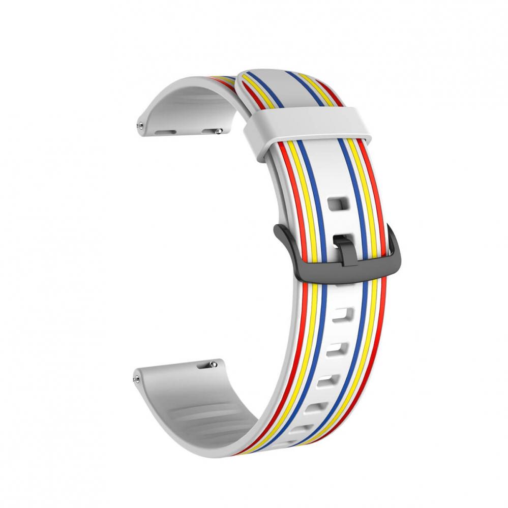 Silikonarmband Vit för Smartwatch 20mm Universal modell