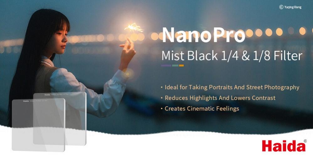 Haida M10 Drop-In Mist Black 1/8 filter Nano-Coating