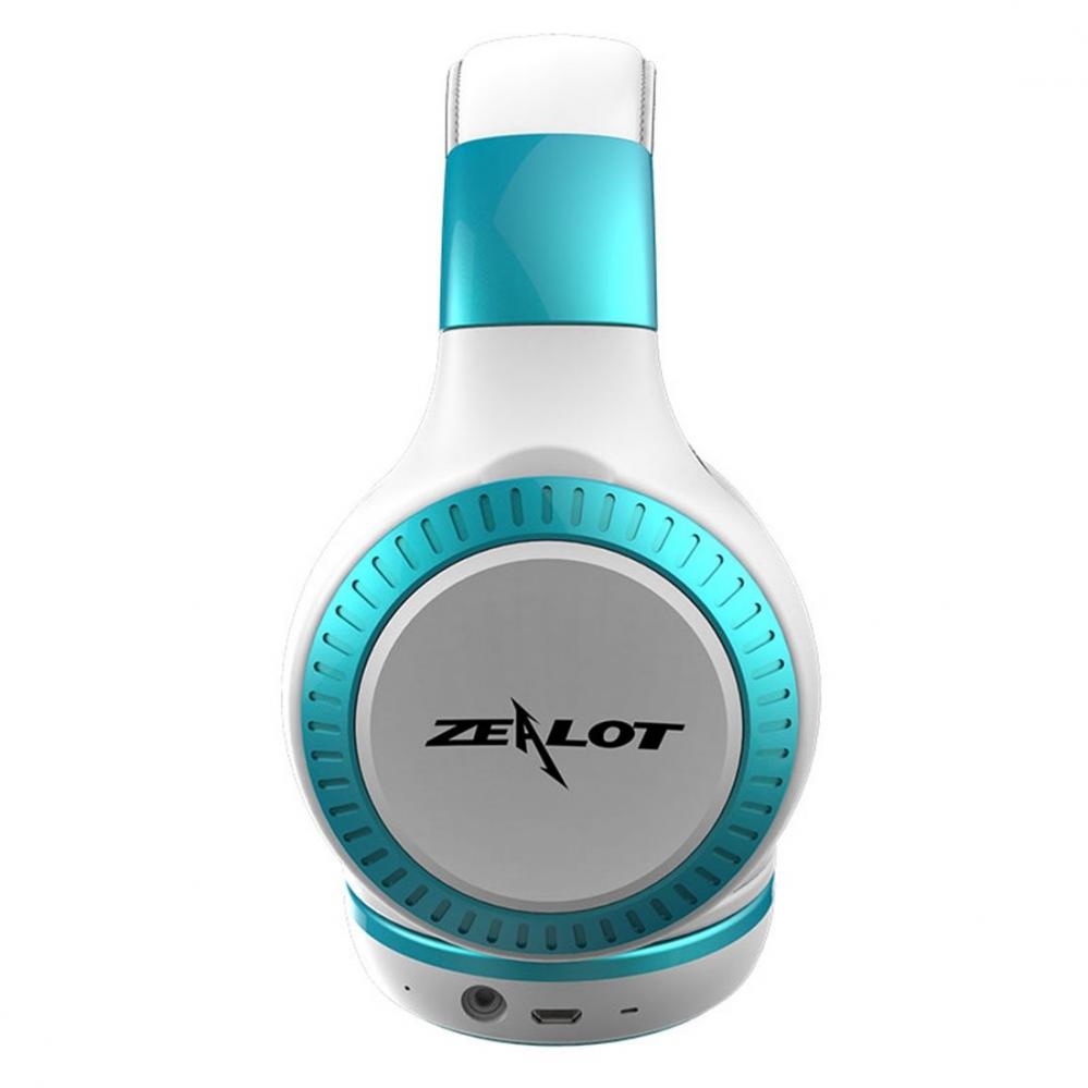  ZEALOT Bluetooth Hrlurar med mikrofon och 3.5mm ljudkabel