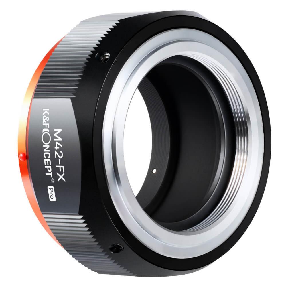 K&F Concept Objektivadapter Pro till M42 objektiv för Fujifilm X kamerahus