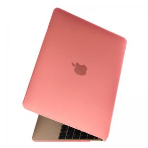  Skal för Macbook Matt frostat 12-tum - Rosa