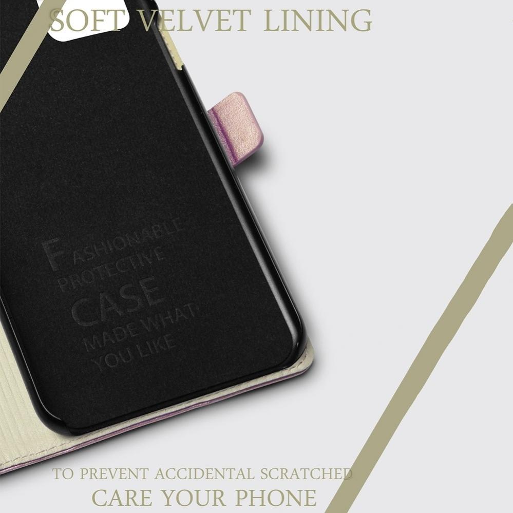Plånboksfodral för iPhone 11 Pro Max med kortplats PU-läder - DZGOGO