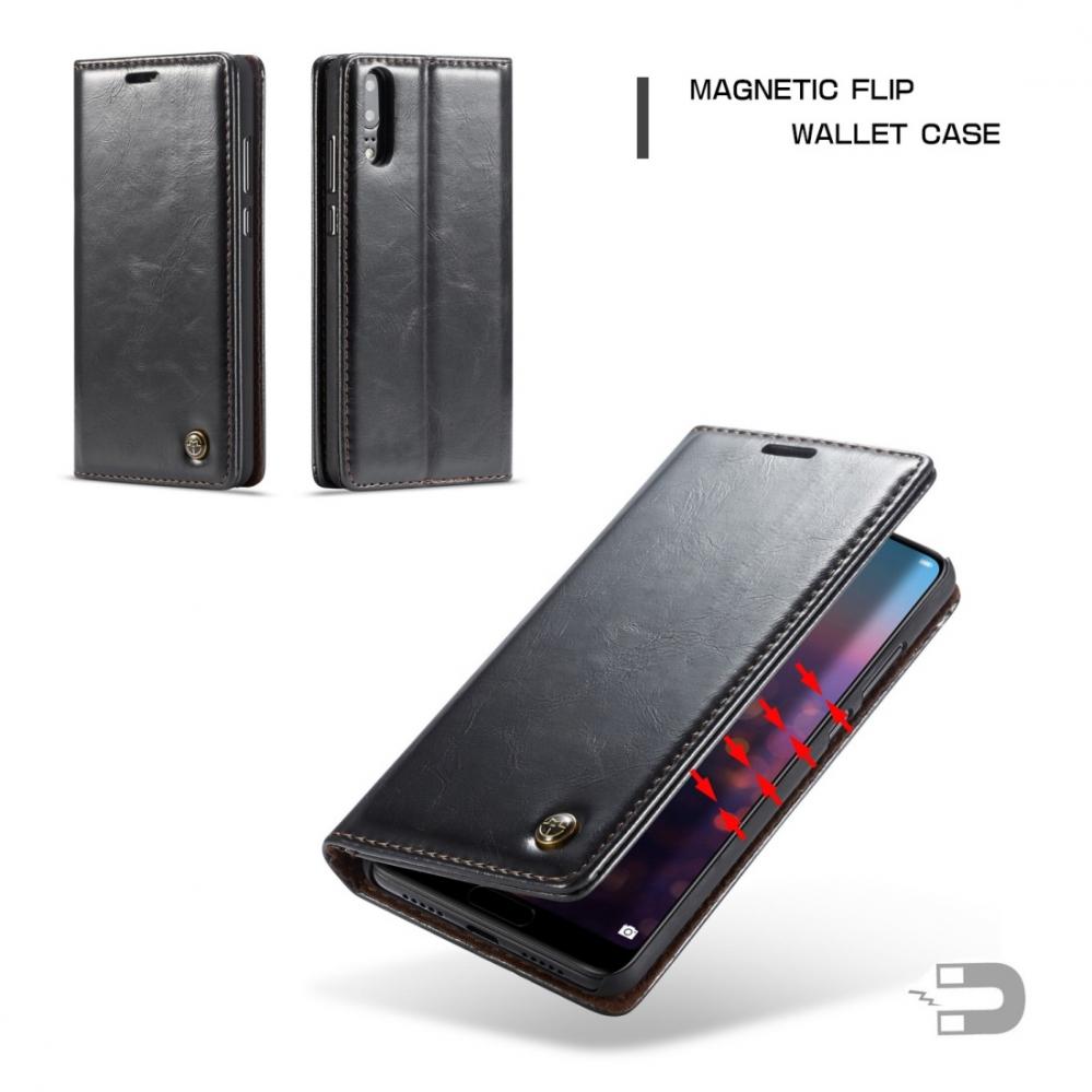  Plnboksfodral med kortplats fr Huawei P20 Pro - CaseMe