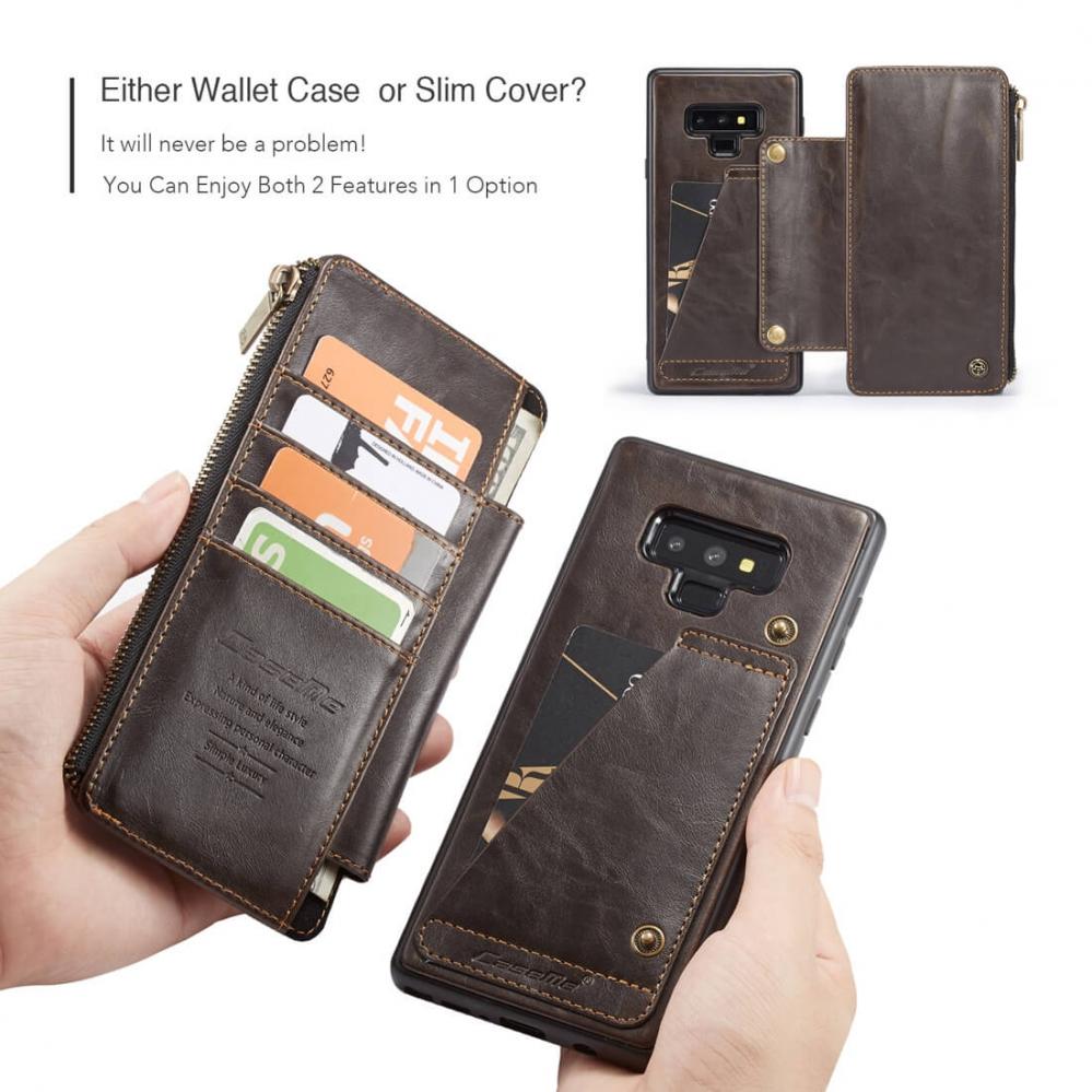  Fodral 3 i 1 för Galaxy Note 9 - Plånboksfodral, plånbok och skal - CaseMe
