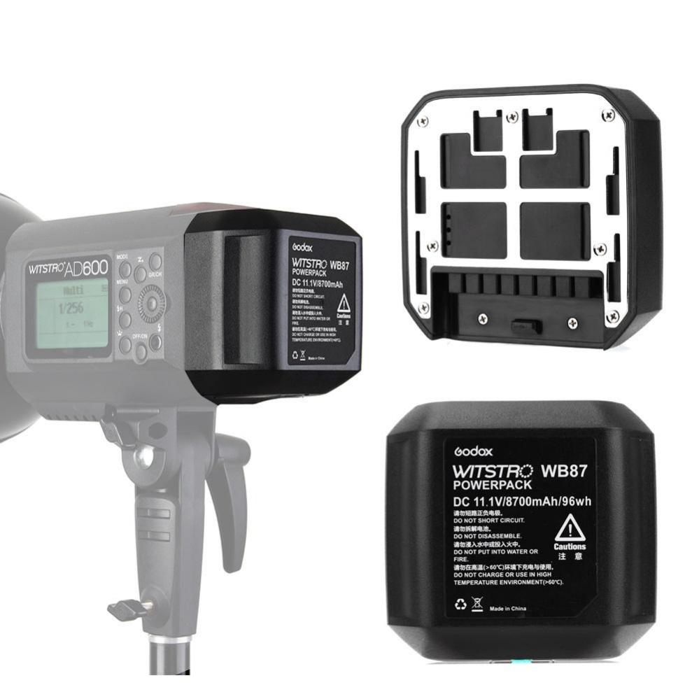 Godox WB87 Batteripaket 11.1V 8700mAh för AD600/ AD600B/ AD600BM/ AD600M