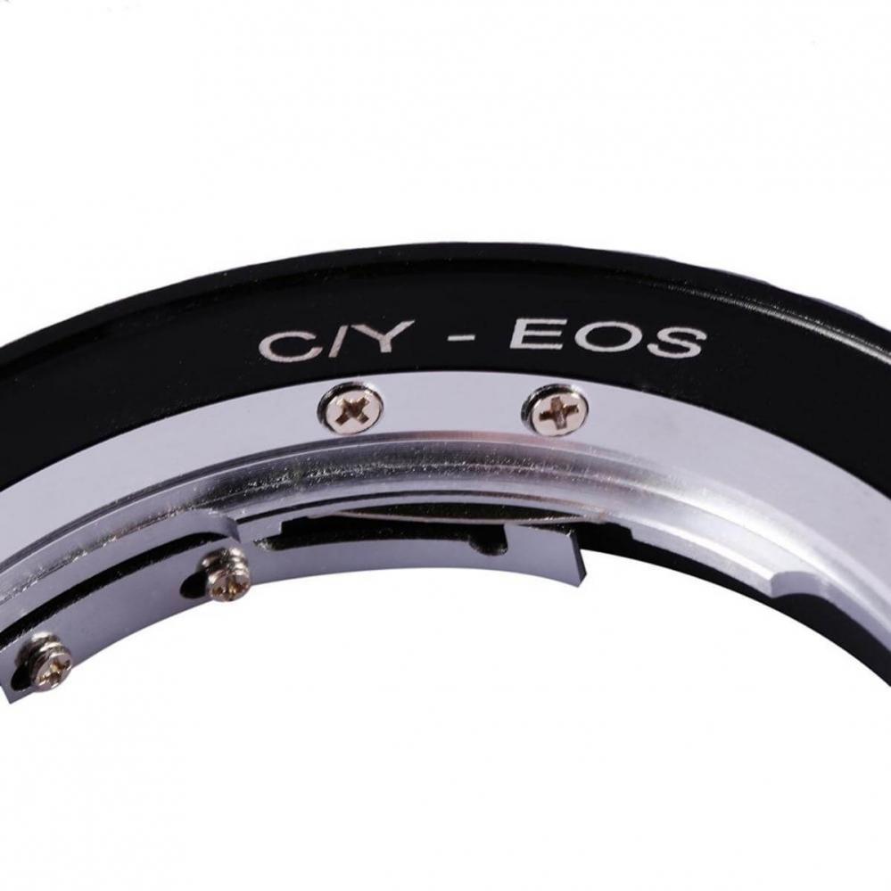  K&F Concept Objektivadapter till Contax/Yashica objektiv fr Canon EOS kamerahus