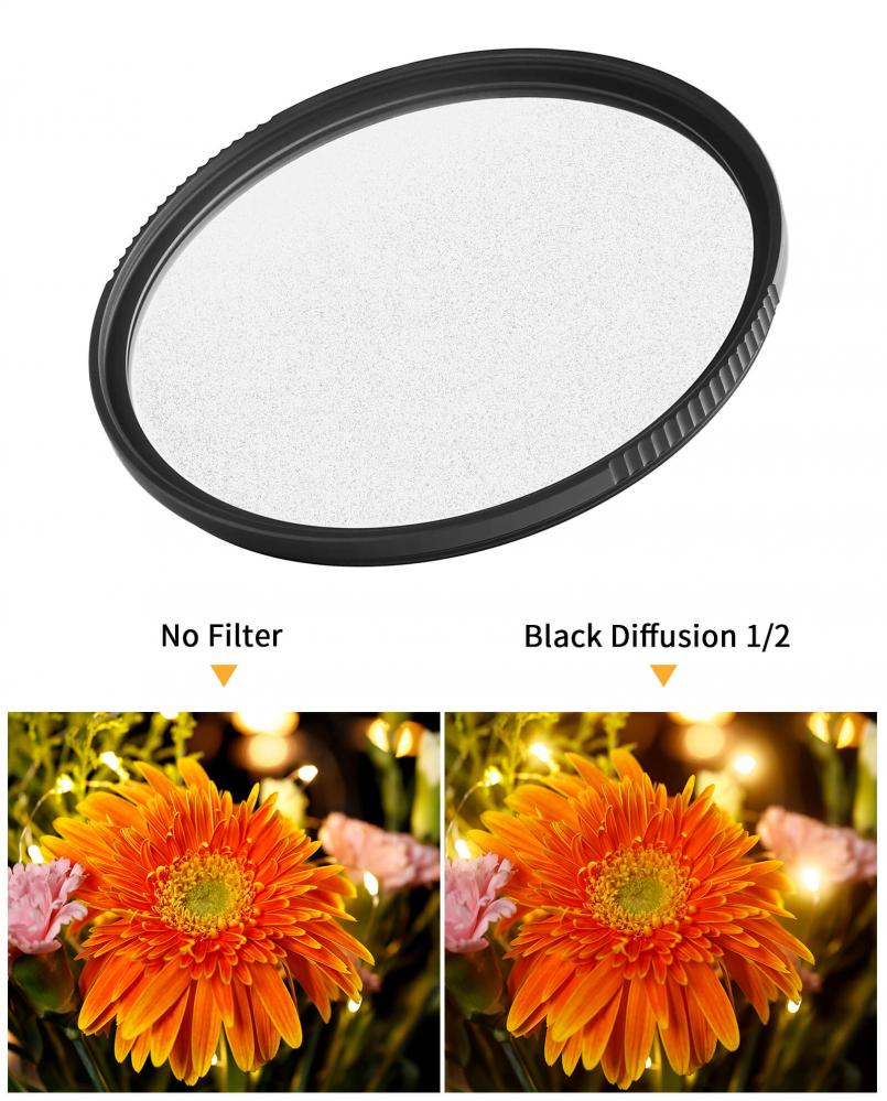  K&F Concept Black Mist 1/2 Filter Nano-X