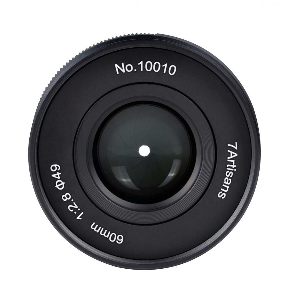 7artisans 60mm f/2.8 Mark II Makroobjektiv APS-C för Fujifilm X