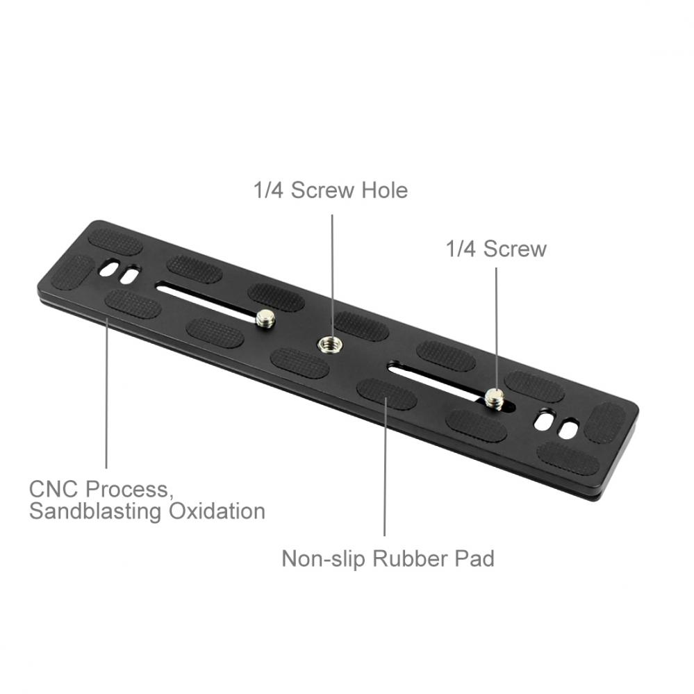  Puluz Snabbplatta 200mm fr 2x Systemkameror Arca Swiss system