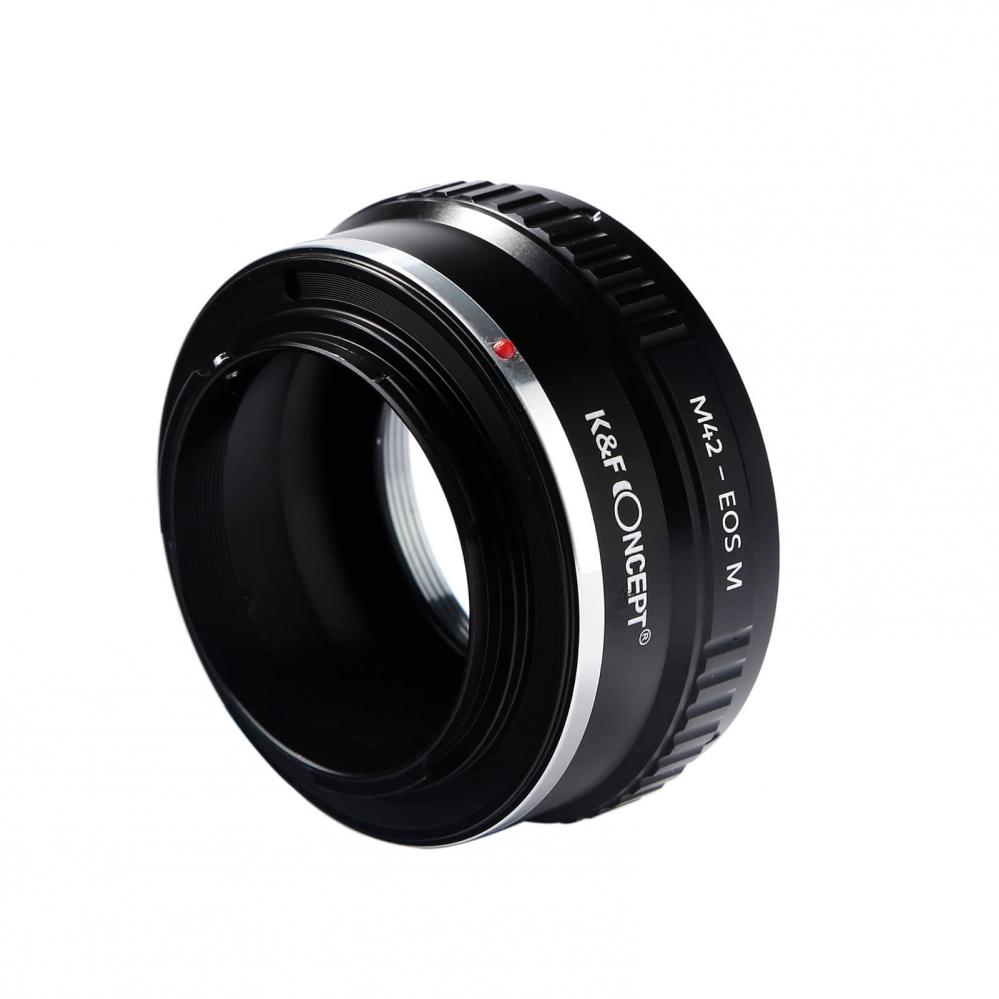 K&F Objektivadapter till M42 objektiv för Canon EOS M kamerahus