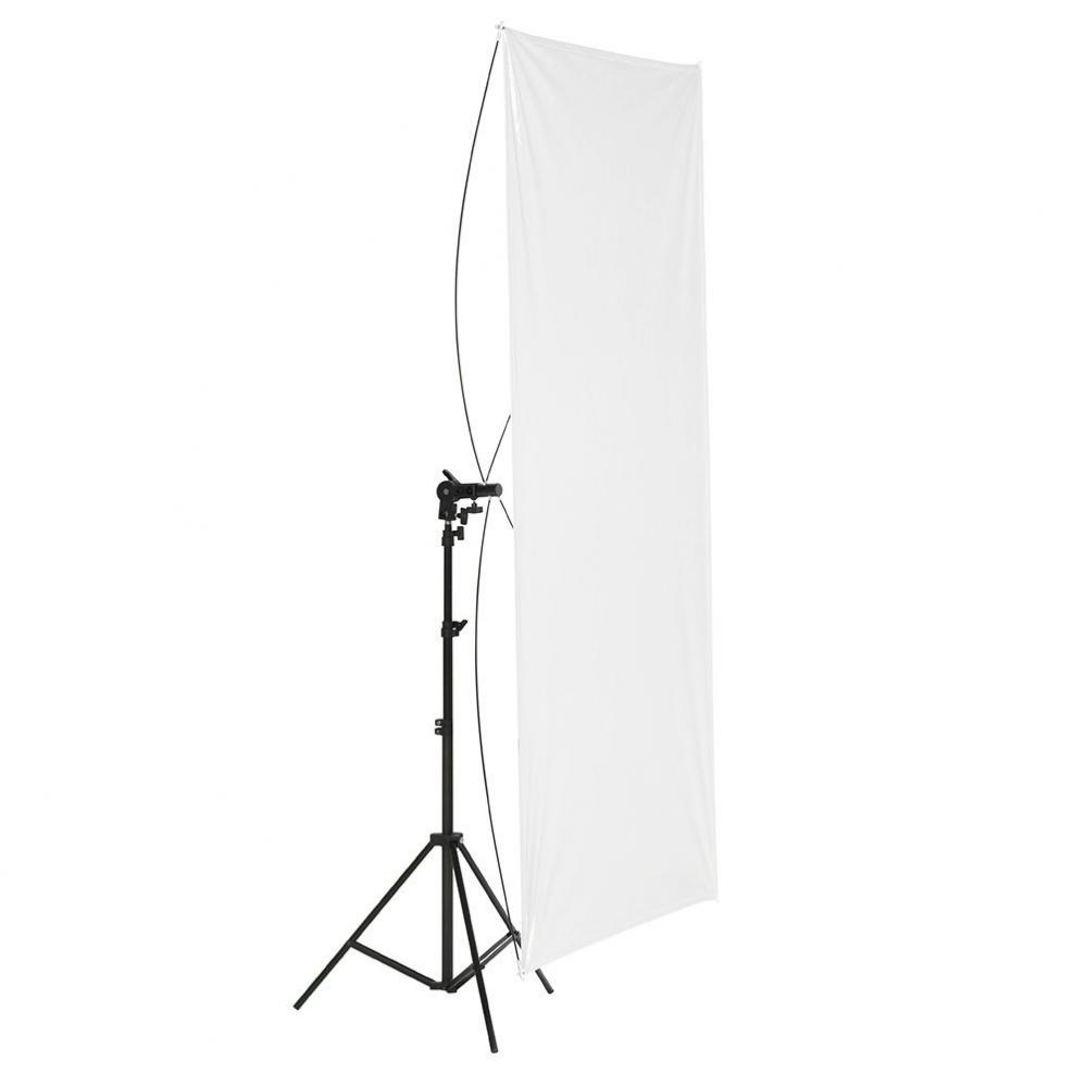 Reflektorpanel 100x140 guld/silver 360 graders roterande hållare